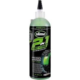 Slime 10193-51 2-in-1, für Reifen- und Schlauchpannen, Premium, Prävention und Reparatur, geeignet für alle „Off-Highway“-Reifen und -Schläuche, ungiftig, umweltfreundlich, 473ml