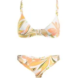 Roxy Printed Beach Classics - Triangle Bikini-Set für Frauen Weiß