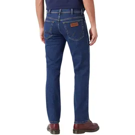Wrangler Texas Stretch Jeans Dark Stone Blue 38 30