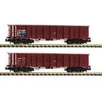 Fleischmann 830252 N 2er-Set Offene Güterwagen Eanos SBB