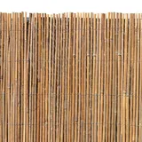 Estexo Bambusmatte Sichtschutzzaun Balkon Sichtschutz 100 cm x 4 m Bambus Windschutz