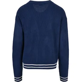 URBAN CLASSICS Sporty Box Strickjacke Space Blue XL