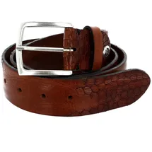 B.belt Gürtel Bela Ledergürtel Leder 95 Braun