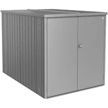 Biohort MiniGarage 145 cm x 203 cm x 151 cm Quarzgrau-Metallic