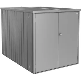 Biohort MiniGarage 145 cm x 203 cm x 151 cm Quarzgrau-Metallic