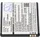 AccuCell Akku nur passend für Archos AC40CTI 55,64x47,85x4,62mm, Archos 40C Titanium 3,7 Volt, 1200mAh, 4,4Wh