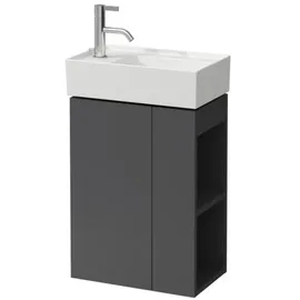 Laufen Kartell Waschtisch-Unterschrank H4075170336421 44x60x27cm, 1 Tür, schiefergrau