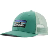 Patagonia P-6 Logo Lopro Trucker Hat ALL Heartleaf Green