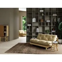 Karup Schlafcouch Baumwolle 2,5-Sitzer Blau