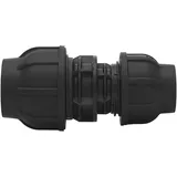 LE SANITAIRE PE Verschraubung Kupplung Ø 63 x 40 mm schwarz