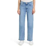 Betty & Co High Waisted-Jeans mit weitem Bein in light Blue denim, | Gr.: 34