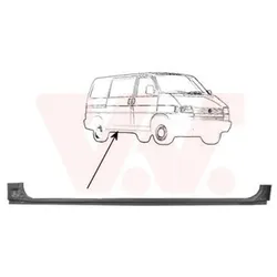 VAN WEZEL Tür, Karosserie Außen  für VW 5874120