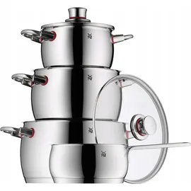 WMF Function 4 Topf-Set 4-tlg. 3 x Fleischtopf + Bratentopf rot