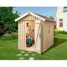Weka Schwedenhaus 348 1,62 x 1,68 m natur