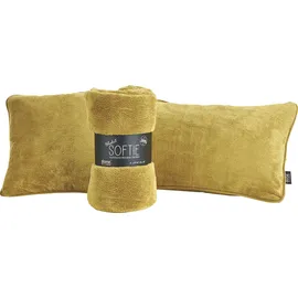 Done. Softie Kuscheldecke 150 x 200 cm Gold