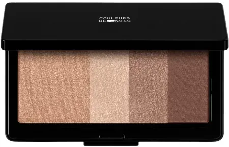 Couleurs De Noir Lidschattenpalette 02 Goldene Brauntöne 7g