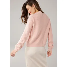 LAURA SCOTT Strickjacke Rosa XL