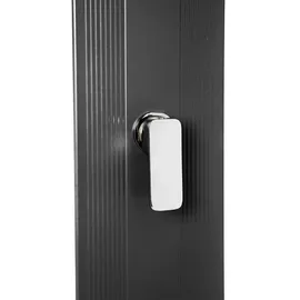 Steinbach Solardusche Slim Line Deluxe schwarz