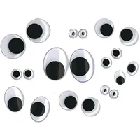 Rayher Wackelaugen sortiert 100 Stück