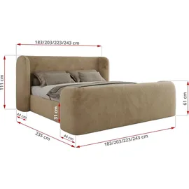MKS Emora Classic DUO 180 x 200 cm H3 Beige