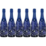 Blue Nun - Schaumwein Chardonnay, Brut, Methode Traditionnelle (6 x 0.75 L)