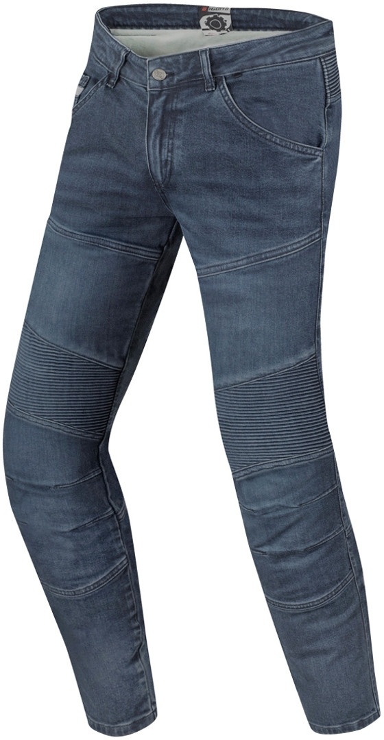Bogotto Streton Motorfiets Jeans, blauw, 34 36