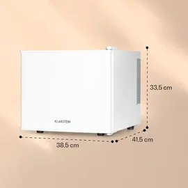 Klarstein Mini-Kühlschrank 17 l 0-15°C hoch Weiß