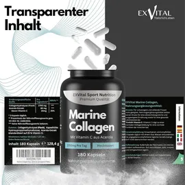 Exvital Marine Collagen Kapseln 180 St.