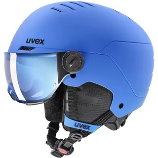 Uvex Rocket jr Visor 54-58 cm blue matt