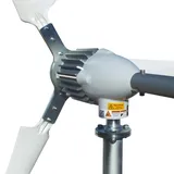 Wind Turbine Generator ISTABREEZE i-1000 Watt 24 Volt Windkraftanlage - Flügel in weiß Windgenerator (1000 Watt 24 Volt)