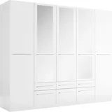 Priess Wäscheschrank Barcelona 230 x 193 x 54 cm Weiß