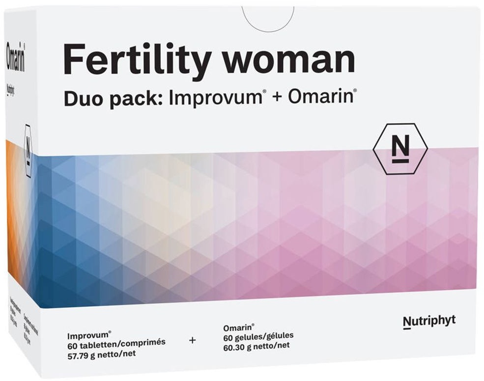 Fertility women Dou pack Improvum® + Omarin®
