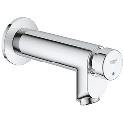 Grohe Euroeco Selbstschluss-Wandventil CT ohne Mischung, Markierung Blau/Rot, Chrom 36266000