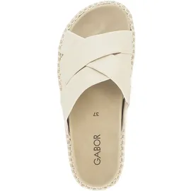 Gabor BEQUEM-PANTOLETTE für Damen, beige, Größe 42 EU