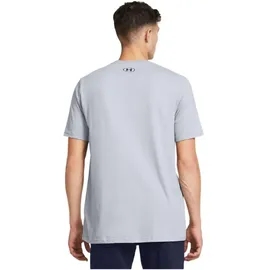 Under Armour Foundation Sportshirt Herren 011 mod gray medium heather/black L