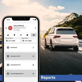 YUKAtrack easyWire GPS Fahrtentracker - Schwarz