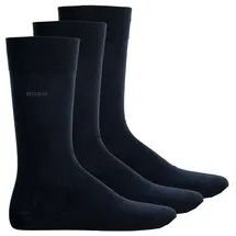 Boss Herren Socken, 3er Pack - Finest Soft Cotton, Threepack RS Uni CC Dunkelblau 47-50
