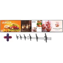 LG Menuboard 3x QM55C 55" schwarz