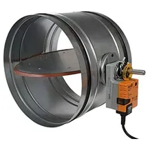 Schabus Zuluftklappe mit Servomotor Ø 200mm