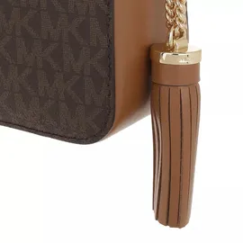 Michael Kors Jet Set Medium Camera Bag brown