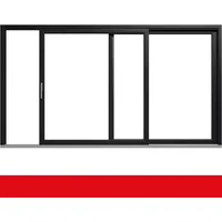 Hebe- Schiebetür  Kunststoff Anthrazit Glatt beidseitig