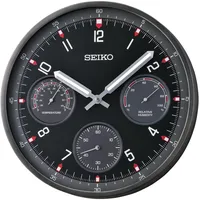 Seiko QXA823K 30,0 cm anthrazit/schwarz