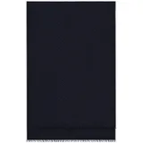 Boss Schal mit Fransen Modell 'Ledonio', Marine, 1
