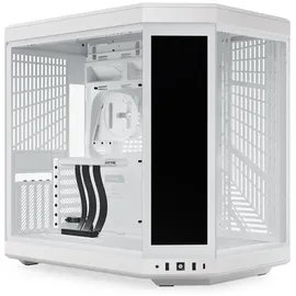 HYTE Y70 Touch Infinite Snow White ATX Midi Tower Gaming Gehäuse weiß Seitenfenster