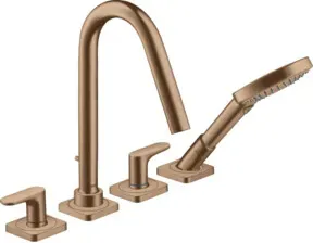 hansgrohe Fertigset Axor Citterio M 4-L-Fliese-Ar, A 190mm, Ros, b r gol