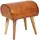 KADIMA DESIGN Sitzhocker Echtleder 45 x 53 x 40 cm Braun