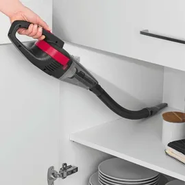 MAXXMEE Akku-Handstaubsauger - Nass- und Trockensauger - grau/rot - Grau/Rot