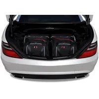 Kjust Kofferraumtaschen 2 stk kompatibel mit Mercedes-Benz SLK R172 2011-2015