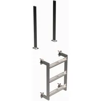 Eichenwald Modell 12.3 Leiter KLASSIK Edelstahl 4-stufig