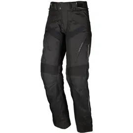 Modeka Clonic wasserdichte Motorrad Textilhose, schwarz, Short 8XL